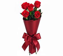 Букет 5 Красных роз Эдлесс Лав в Нижний Кисляй
