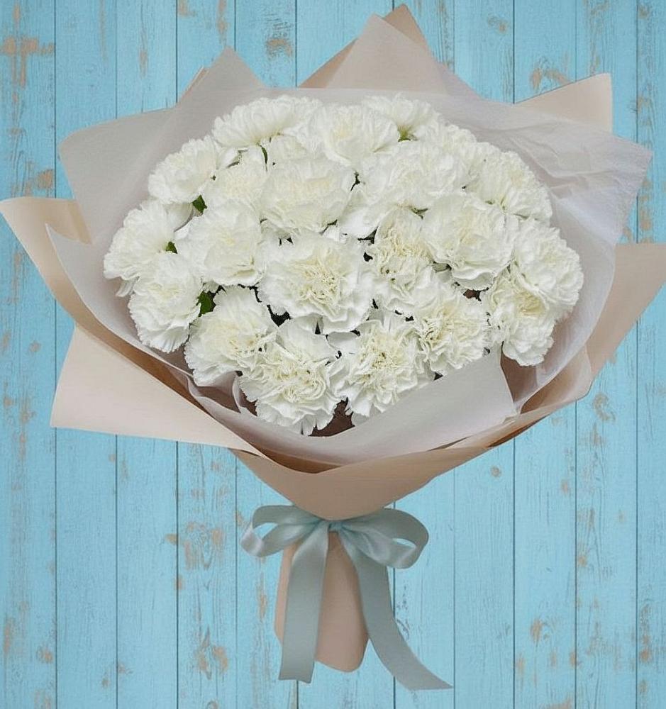 Букет цветов из: Гвоздики в Нижний Кисляй