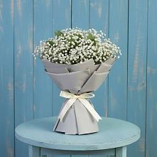 Букет цветов из:  Гипсофила в Нижний Кисляй