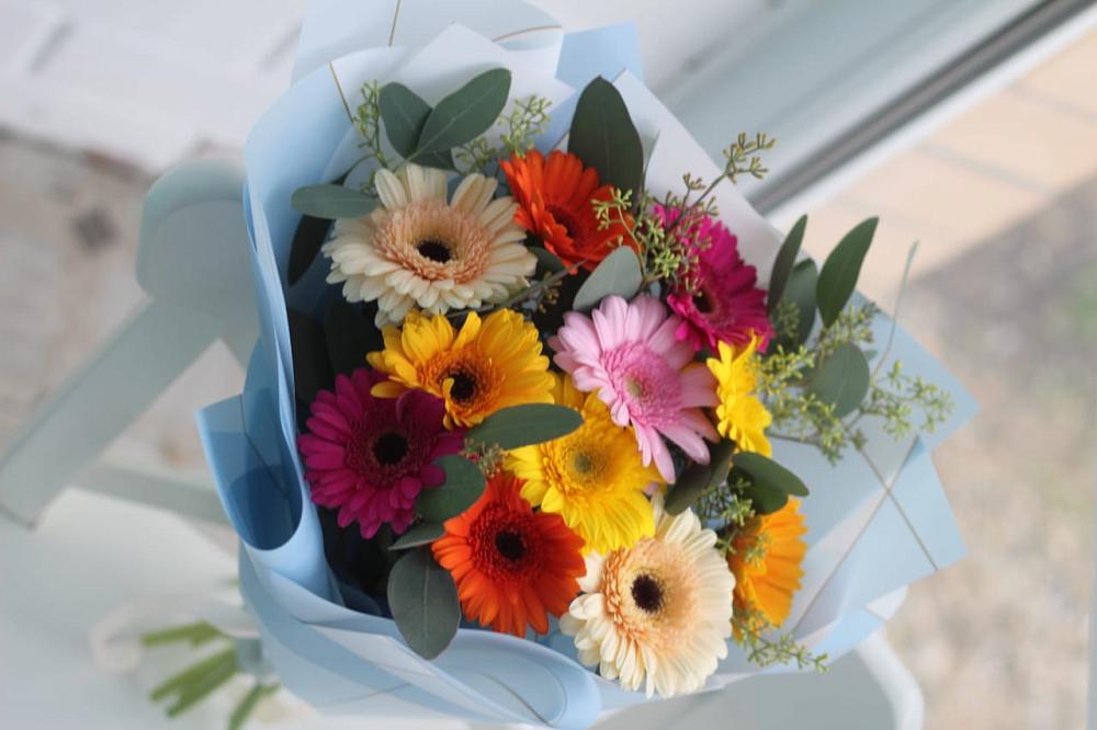 Букет цветов из: Герберы в Нижний Кисляй