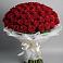 Букет 101 Красная роза Блэк Мэджик в Нижний Кисляй