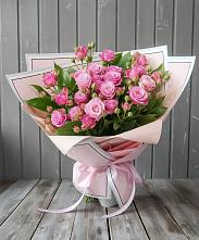 Букет Розовый кустик #REPLACE_PRED# Нижний Кисляй