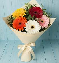 Букет цветов из:  Герберы в Нижний Кисляй