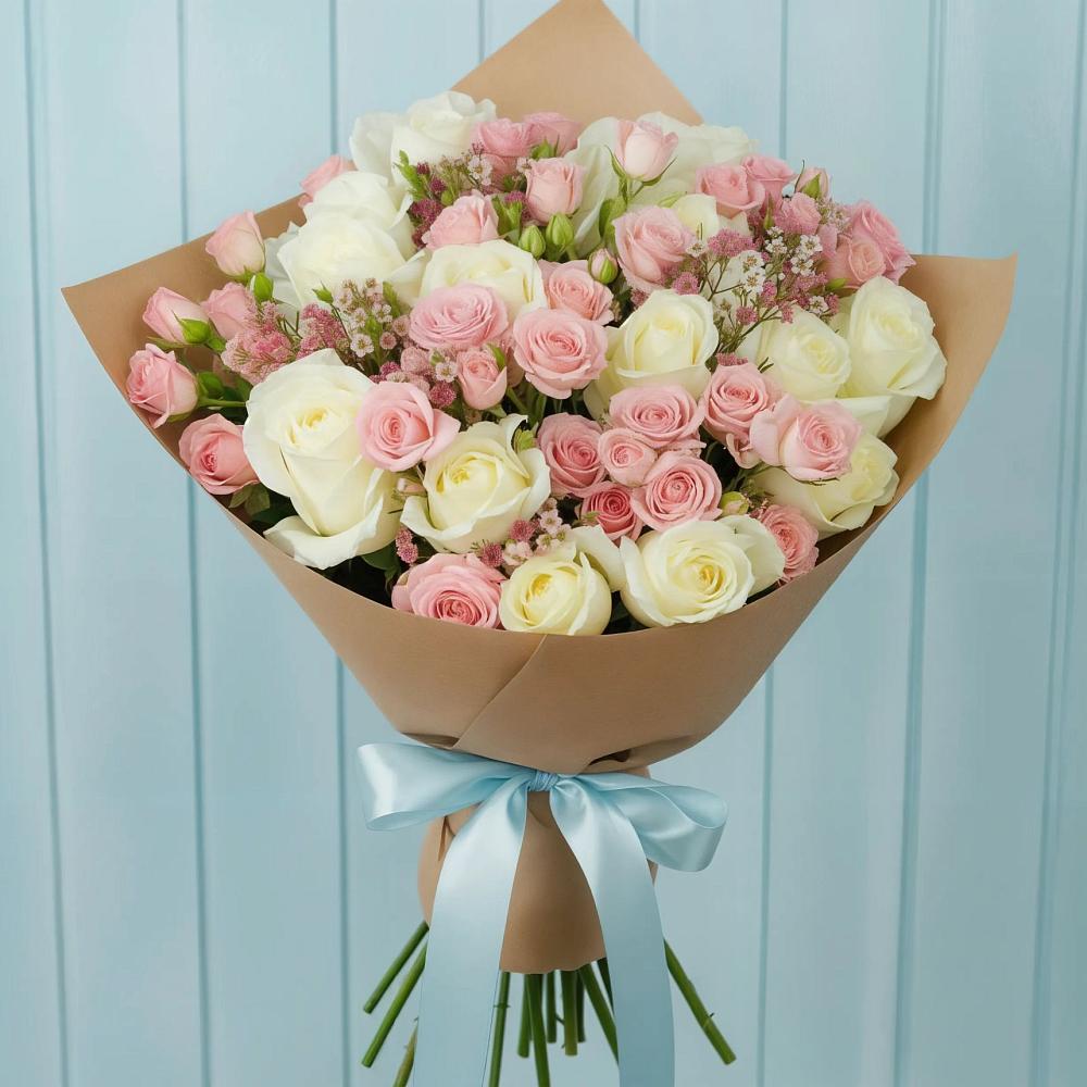 Букет цветов из: Розы в Нижний Кисляй