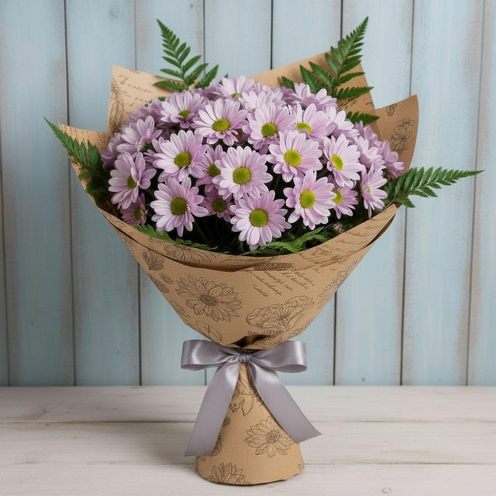 Букет цветов из: Хризантемы в Нижний Кисляй