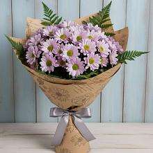 Букет цветов из:  Хризантемы #REPLACE_PRED# Нижний Кисляй