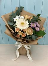 Букет цветов из:  Герберы и Хризантемы в Нижний Кисляй