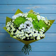 Букет цветов из:  Хризантемы #REPLACE_PRED# Нижний Кисляй