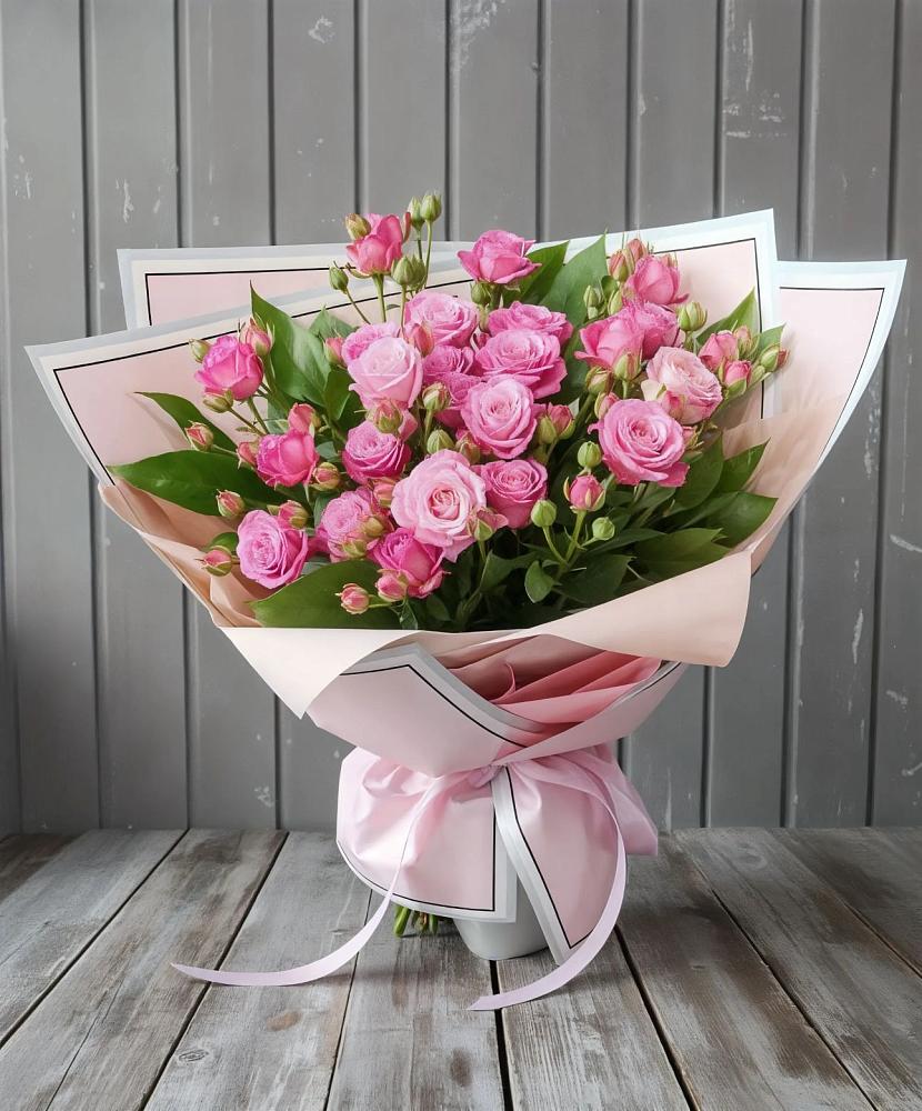 Букет Розовый кустик в Нижний Кисляй