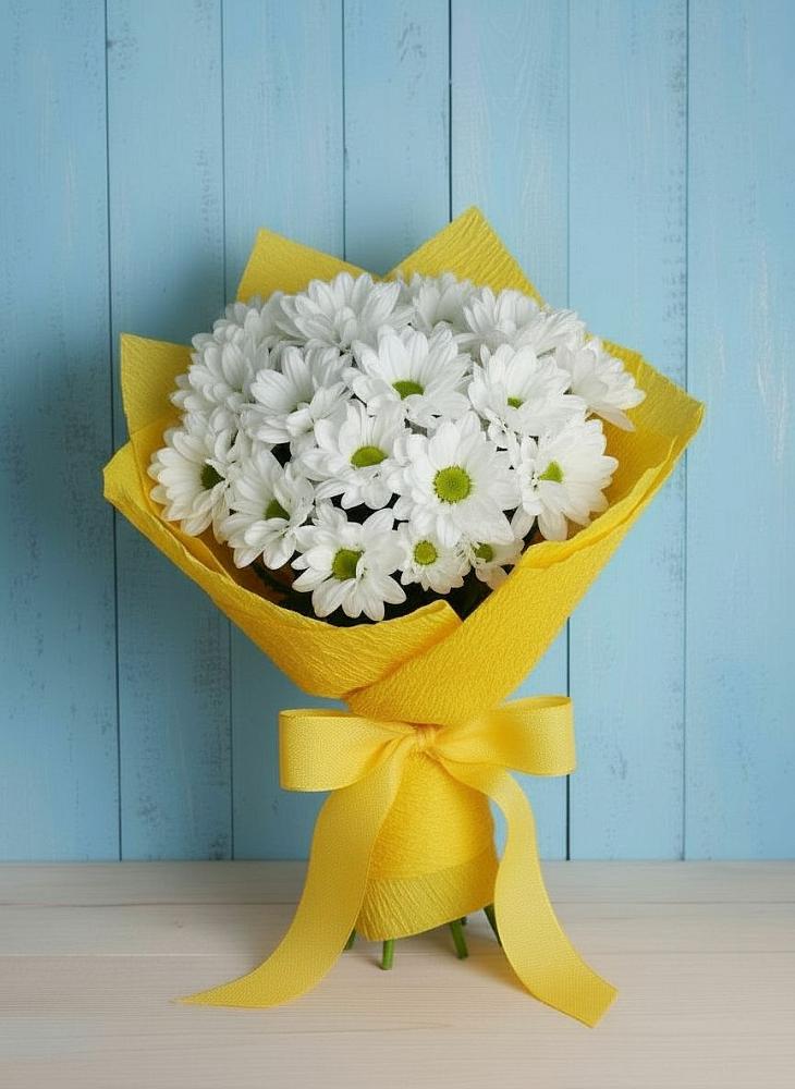 Букет цветов из: Хризантемы в Нижний Кисляй