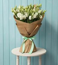 Букет цветов из:  Лизиантусы в Нижний Кисляй