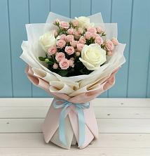 Букет цветов из:  Розы в Нижний Кисляй