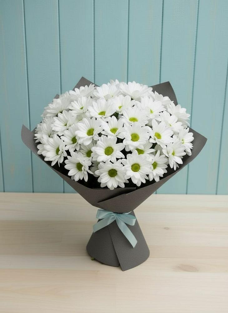 Букет цветов из: Хризантемы в Нижний Кисляй