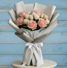 Букет цветов из:  Розы в Нижний Кисляй