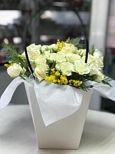 Цветочная композиция из Розы  в Нижний Кисляй