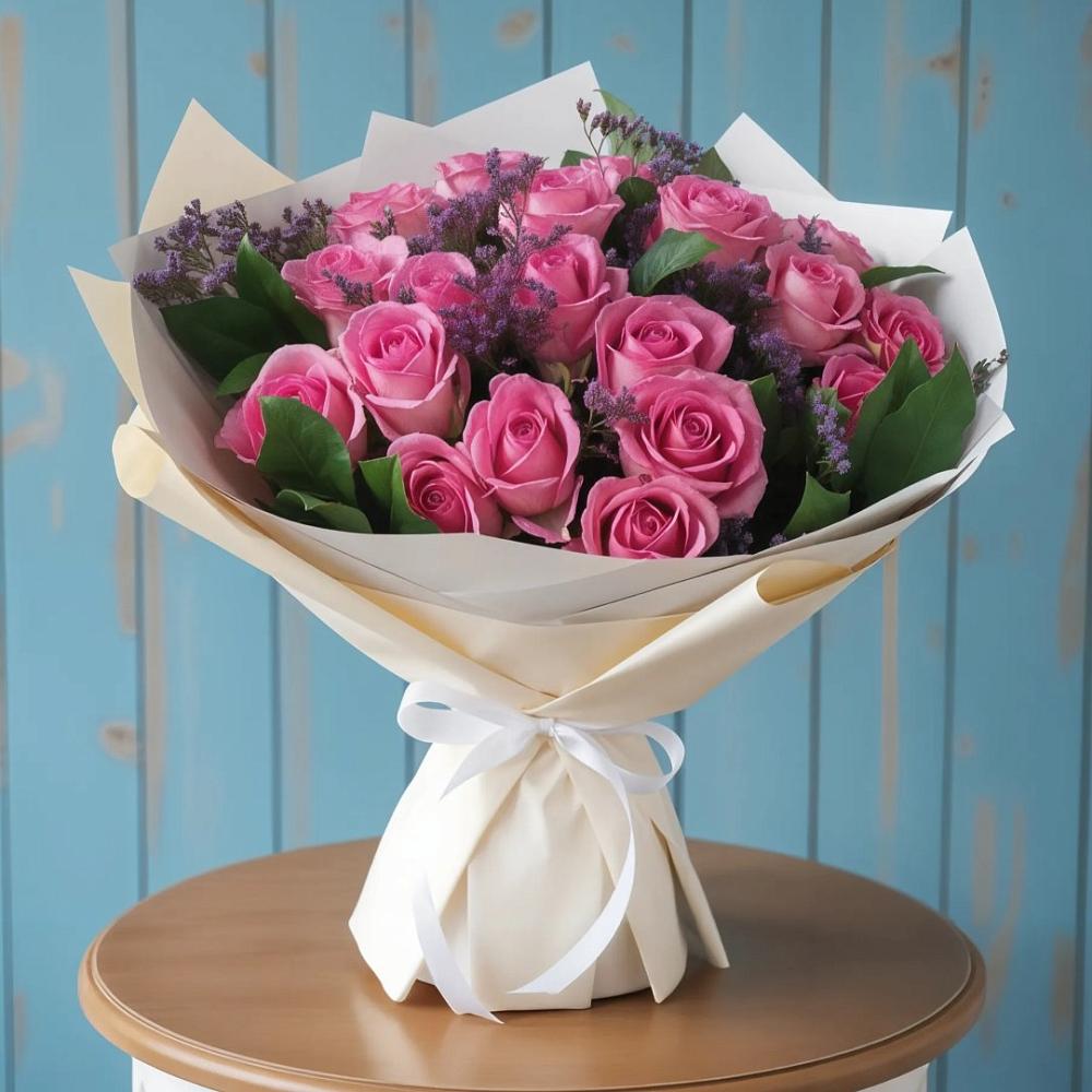 Букет цветов из: Розы в Нижний Кисляй