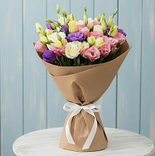 Букет цветов из:  Лизиантусы в Нижний Кисляй
