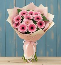 Букет цветов из:  Герберы #REPLACE_PRED# Нижний Кисляй
