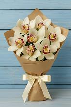 Букет цветов из:  Орхидеи и Розы в Нижний Кисляй